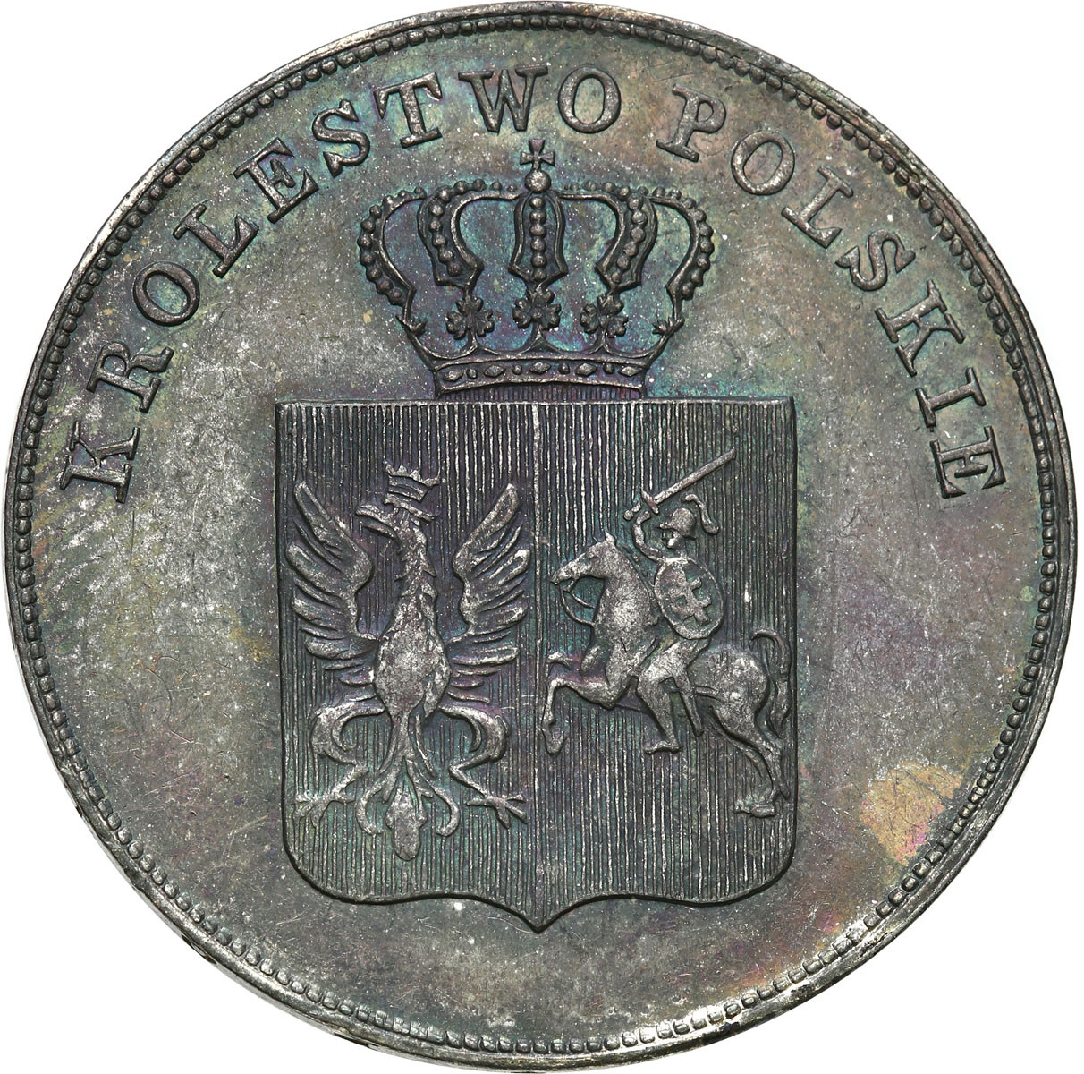 Powstanie Listopadowe. 5 złotych 1831 KG, Warszawa PIĘKNE